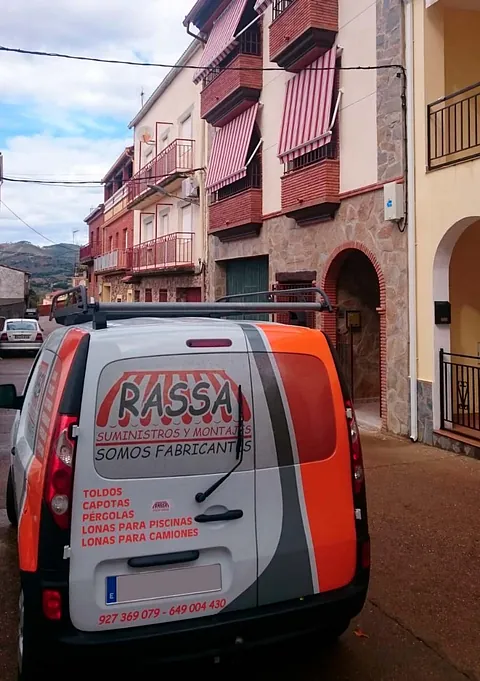 Toldos Rassa coche para transporte